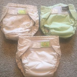 Kushies all in one diaper  10-22 lbs